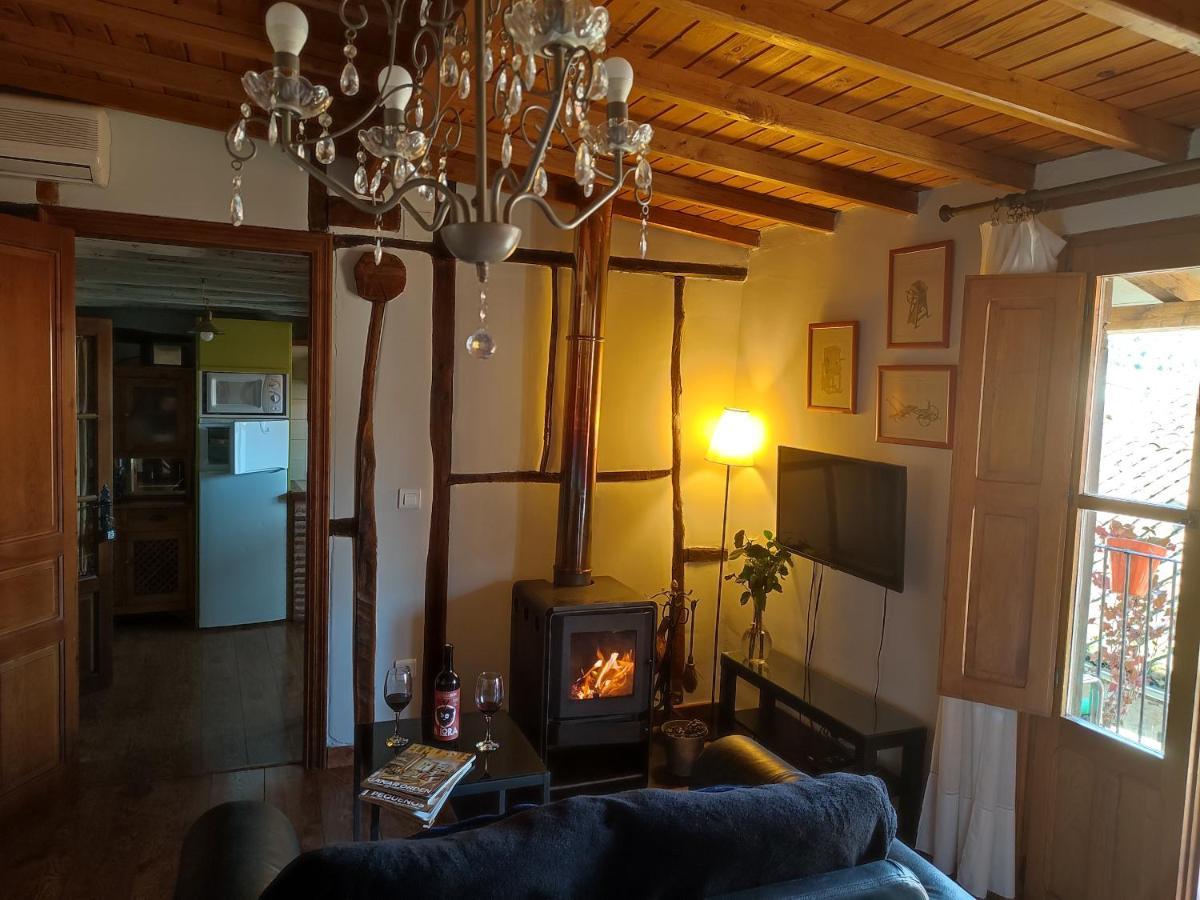 Alojamientos La Herrera San Esteban de la Sierra Bagian luar foto